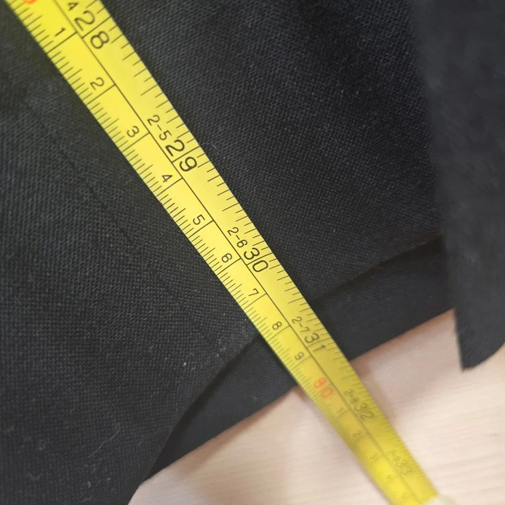 Giannelli Mens Black Double Breasted Tuxedo Suit Wool Blend Size 44L Peak Lapel